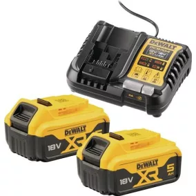 Akkus indítókészlet DCB1104P2 18V 5Ah DEWALT