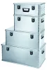 Alumínium szállítótartály, mini-plus, 2 zárral, űrtartalom 60 l, széxméxma 600x400x330 mm