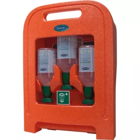   Actiomedic EYE CARE Medi2Protect II szemkimosó állomás 3 x 500 ml 0.9% nátrium-klorid oldattal