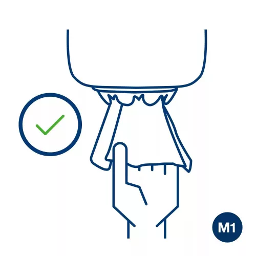 Tork Mini belsőmagos törlőpapír adagoló Fekete
