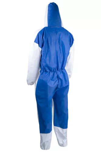 COVERPRO 5MS40 OVERALL KÉK/FEHÉR, MIKROPORÓZUS_ 2XL