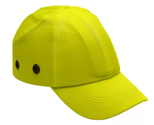 FEJVÉDŐS BASEBALL SAPKA HI-VIZ SÁRGA