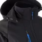 ANTILOPE NŐI SOFTSHELL DZSEKI FEKETE/KÉK_L