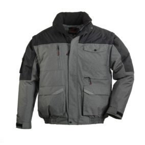 RIPSTOP többzsebes dzseki szürke/fekete L