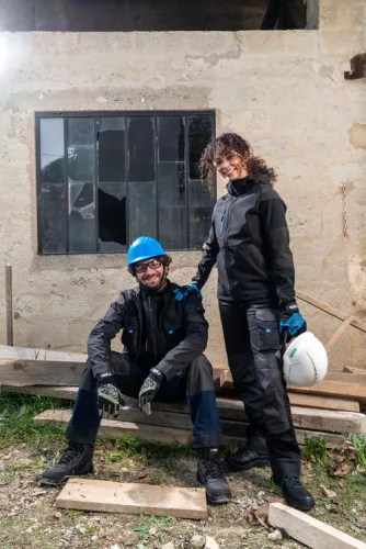 CASITA II FEKETE/KÉK NŐI DERÉKNADRÁG GRS_XS