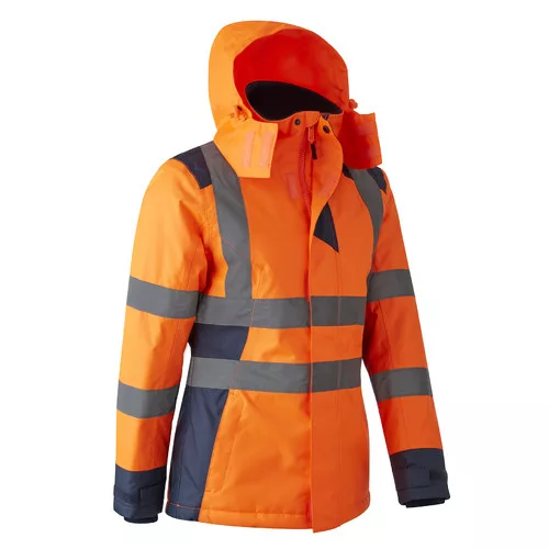 HORA FLUO NARANCS/SÖTÉTKÉK NŐI TÉLIKABÁT_L