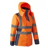HORA FLUO NARANCS/SÖTÉTKÉK NŐI TÉLIKABÁT_XL