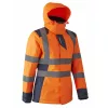 HORA FLUO NARANCS/SÖTÉTKÉK NŐI TÉLIKABÁT_XS