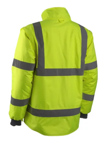KAZAN KOMBINÁLHATÓ 2/1 GRS, HI-VIZ SÁRGA DZSEKI_3XL