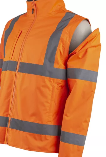 KAZAN KOMBINÁLHATÓ 2/1 HI-VIZ NARANCS DZSEKI_2XL