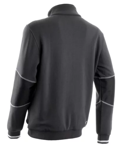 KIJI TÉLI CIPZÁRAS FELSŐ SÖTÉTSZÜRKE_3XL