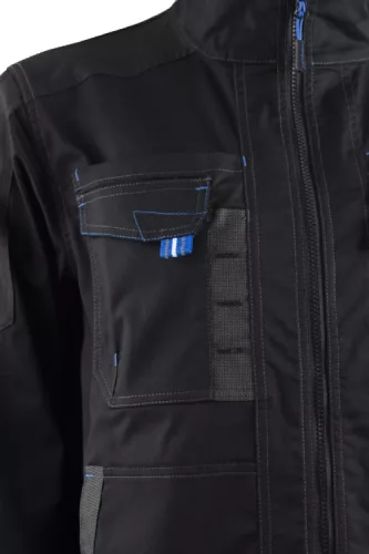 TELICA FEKETE/KÉK MUNKAKABÁT_2XL