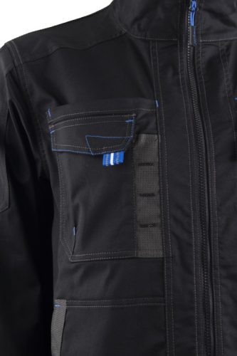 TELICA FEKETE/KÉK MUNKAKABÁT_2XL