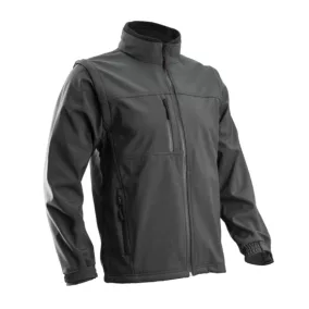 YANG 2/1 LEVEHETŐ UJJÚ FÉRFI SOFTSHELL KABÁT SZÜRKE_L
