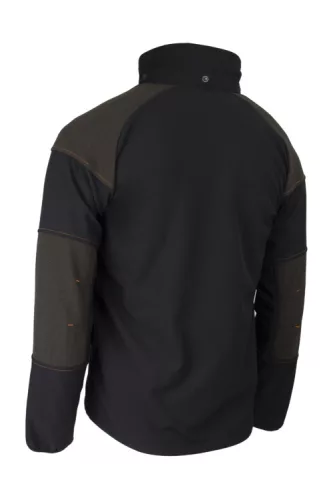 YUKI II SOFTSHELL DZSEKI FEKETE/NARANCS_2XL