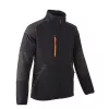YUKI II SOFTSHELL DZSEKI FEKETE/NARANCS_2XL