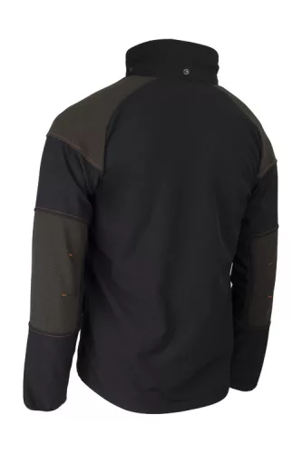 YUKI II SOFTSHELL DZSEKI FEKETE/NARANCS_2XL