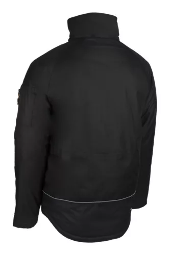 YUZU RIPSTOP TÉLI KABÁT KAPUCNIVAL FEKETE/NARANCS_4XL