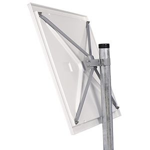 Fűthető közlekedési tükör 45 w, sekurit biztonsági üveg, sz x m 1000x800 mm, fényvisszaverő, szemet gyönyörködtető peremmel, konzollal