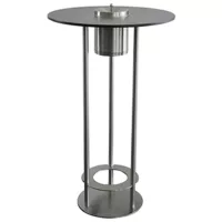 Dohányzóasztal beépített hamutartóval, 6 l-es térfogat