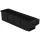 Polc dobozok, vezetőképes pp, széxméxma 93x300x83 mm, fekete színű, 16 darabos csomag