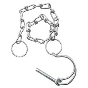   Gyorsrögzítő készlet falra szerelhető összecsukható nyugágyakhoz, 4 sínből, lánccal ellátott konzollal