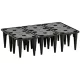 Pe rács, sz x m x ma 400x400x17 mm, teherbírás 80 kg, súly 1,3 kg