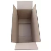 Standard összecsukható kartondoboz, egyfalú, belső hxszxm 160x110x130 mm, fefco 0201, teherbírás 10 kg, 25 darabos csomag