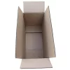 Standard összecsukható kartondoboz, egyfalú, belső hxszxm 160x110x130 mm, fefco 0201, teherbírás 10 kg, 25 darabos csomag