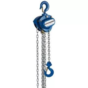  Standard homlokkerekes emelő, teherbírás 500 kg, teherlánc átmérője. 5 mm-es, 1 szálú