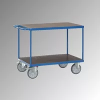 Asztalkocsi 2 vízálló rakodófelülettel hxsz 850x500 mm