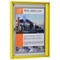 1 x din a4, sárga keret, fehér hátlap