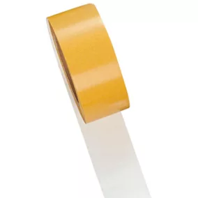   Padlójelölő szalag, vinil, targoncához alkalmas, tekercsszélesség 50 mm, tekercshossz 25 m, szín fehér, csúszásgátló felület r10