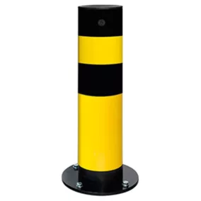   Rugalmas ütközésvédelmi oszlop csavarozható, sárga bevonattal, átmérő. 159 mm, magasság 665 mm