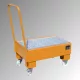 Mobil kármentő 2 db 60 literes hordóhoz, 3 mm-es acéllemez, álló tárolás, széxméxma 940x500x1075 mm, gyűjtőtérfogat. 61 liter, ral 3000