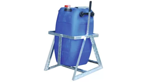 Hordó kiöntő 60 literes kannákhoz, súly 9 kg, hxszxm 520x470x825 mm, tűzihorganyzott