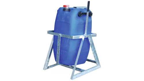 Hordó kiöntő 60 literes kannákhoz, súly 9 kg, hxszxm 520x470x825 mm, tűzihorganyzott