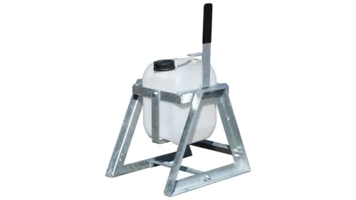 Hordó kiöntő 60 literes kannákhoz, súly 9 kg, hxszxm 520x470x825 mm, tűzihorganyzott
