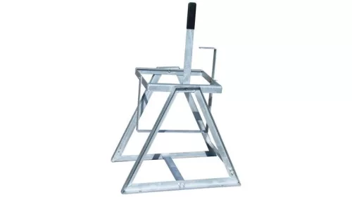 Hordó kiöntő 60 literes kannákhoz, súly 9 kg, hxszxm 520x470x825 mm, tűzihorganyzott