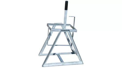 Hordó kiöntő 60 literes kannákhoz, súly 9 kg, hxszxm 520x470x825 mm, tűzihorganyzott