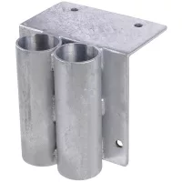 Fogadóegység két tartóval