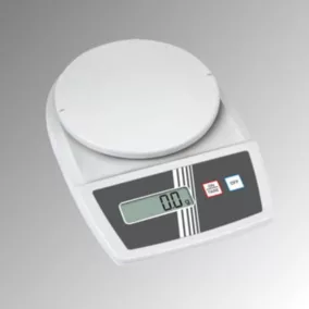   Laboratóriumi mérleg, mérési tartomány 500 g, mérési lépésköz 0,1 g, linearitás 0,2 g, reprodukálhatóság 0,1 g, átmérő. 150 mm-es mérőlap