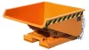 Önbillentő konténer, görgős rendszerrel, hxszxm 960x925x540 mm, térfogat 0,225 köbméter, teherbírás 750 kg, ral 6011 rezeda zöld