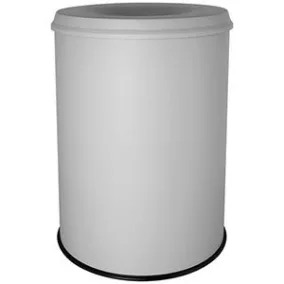   Biztonsági papírkosár, önkioltó, űrtartalom 15 l, átmérő x magasság 260 x 335 mm, világosszürke