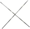 Rozsdamentes acél csavarmentes polcrendszer, kiegészítő rész, 4 polc, széxméxma 600x400x1800 mm, polcterhelés 150 kg