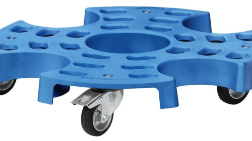 Gumiabroncs görgő, átmérő x magasság 700x140 mm, teherbírás 180 kg, tömörgumi kerekek