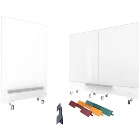   Fehértábla, sz x m 880x1180 mm, keret nélküli, bővíthető