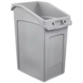   Pult alatti hulladékgyűjtő, széxméxma 560x250x660 mm, űrtartalom 49 liter, szürke szín