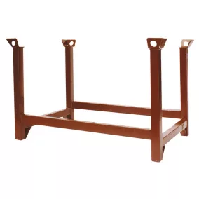   Rakásolható raklap, hxszxm 1000x800x750 mm, hasznos magasság 600 mm, teherbírás 2000 kg, súly 28 kg, ral 8017