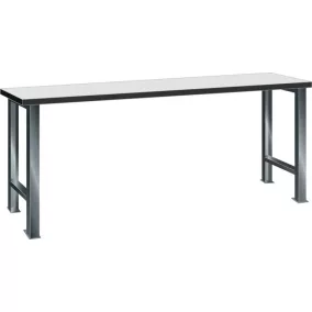   Esd munkapad, 2 láb, 50 mm-es műgyanta asztallap, széxméxma 1500x750x850 mm, ral 7035